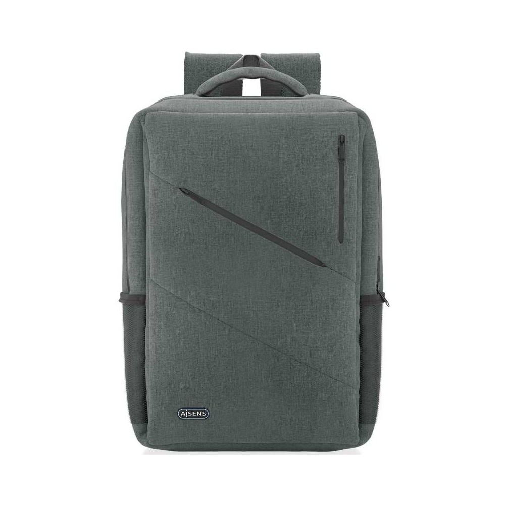Mochila Aisens Urbana y de Oficina ASBG-BP085-GR para Portátiles hasta 15.6'/ Gris