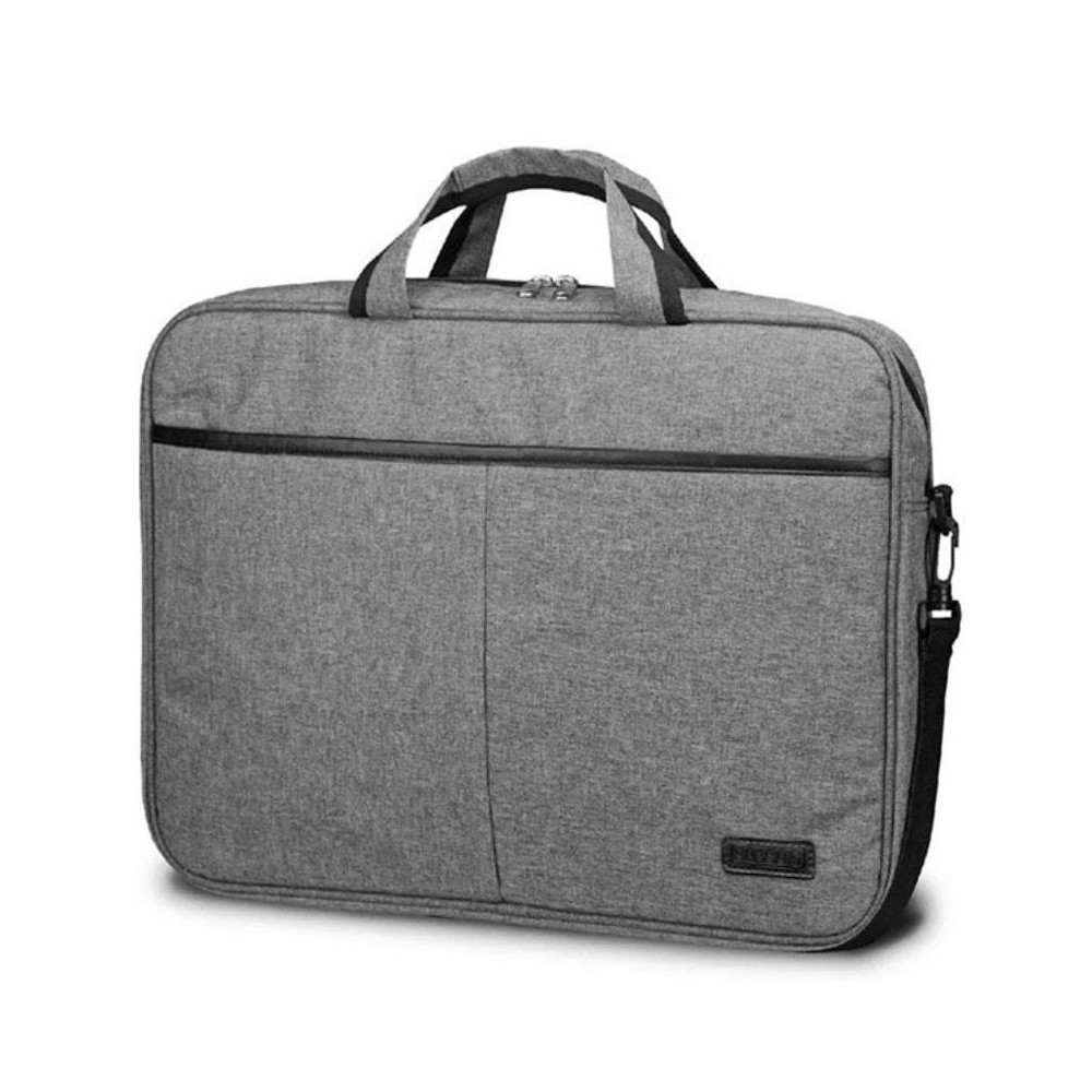 Maletín Subblim Elite Laptop Bag para Portátiles hasta 15.6'/ Cinta para Trolley/ Gris