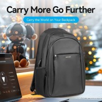 Mochila Vention KRMB0 para Portátiles hasta 15.6'/ 20L/ Negra
