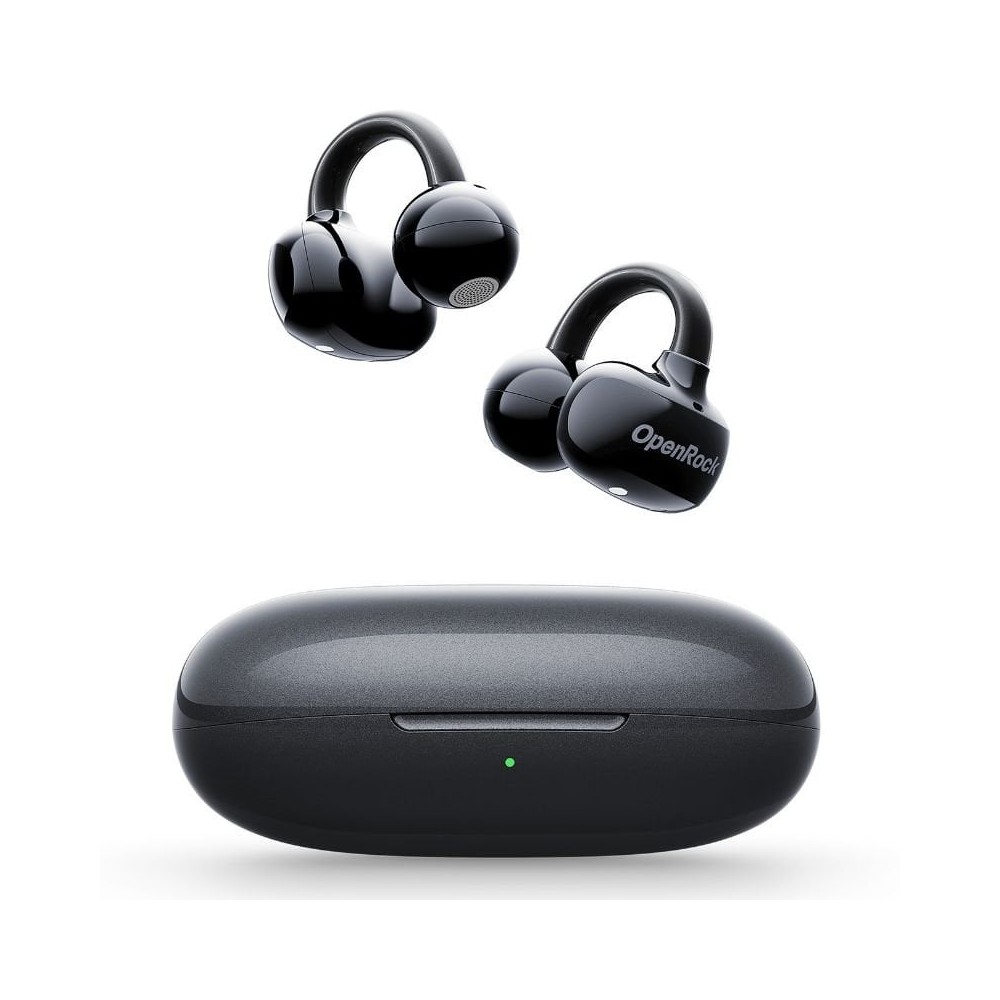 Auriculares Deportivos de Conducción Aérea OpenRock E OPACE01 con estuche de carga/ Autonomía 7h/ Negros