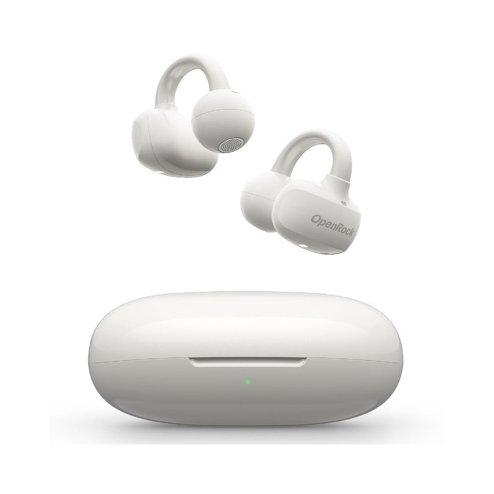 Auriculares Deportivos de Conducción Aérea OpenRock E OPACE02 con estuche de carga/ Autonomía 7h/ Blancos