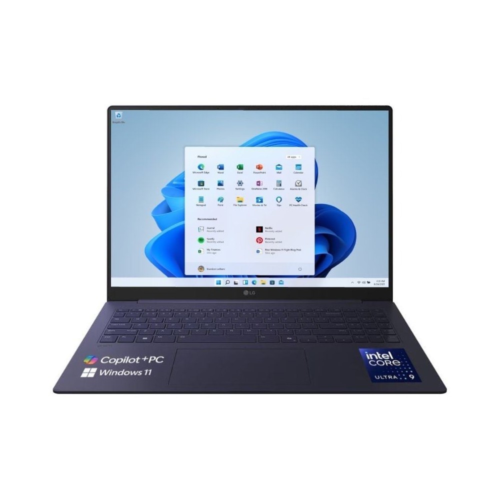 Portátil LG Gram 16Z90TS-G.AU99B Intel Core Ultra 9-288V/ 32GB/ 1TB SSD/ 16'/ Win11