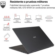 Portátil LG Gram 17Z90T-G.AD88B Intel Core Ultra 7-255H/ 32GB/ 1TB SSD/ 17.3'/ Win11