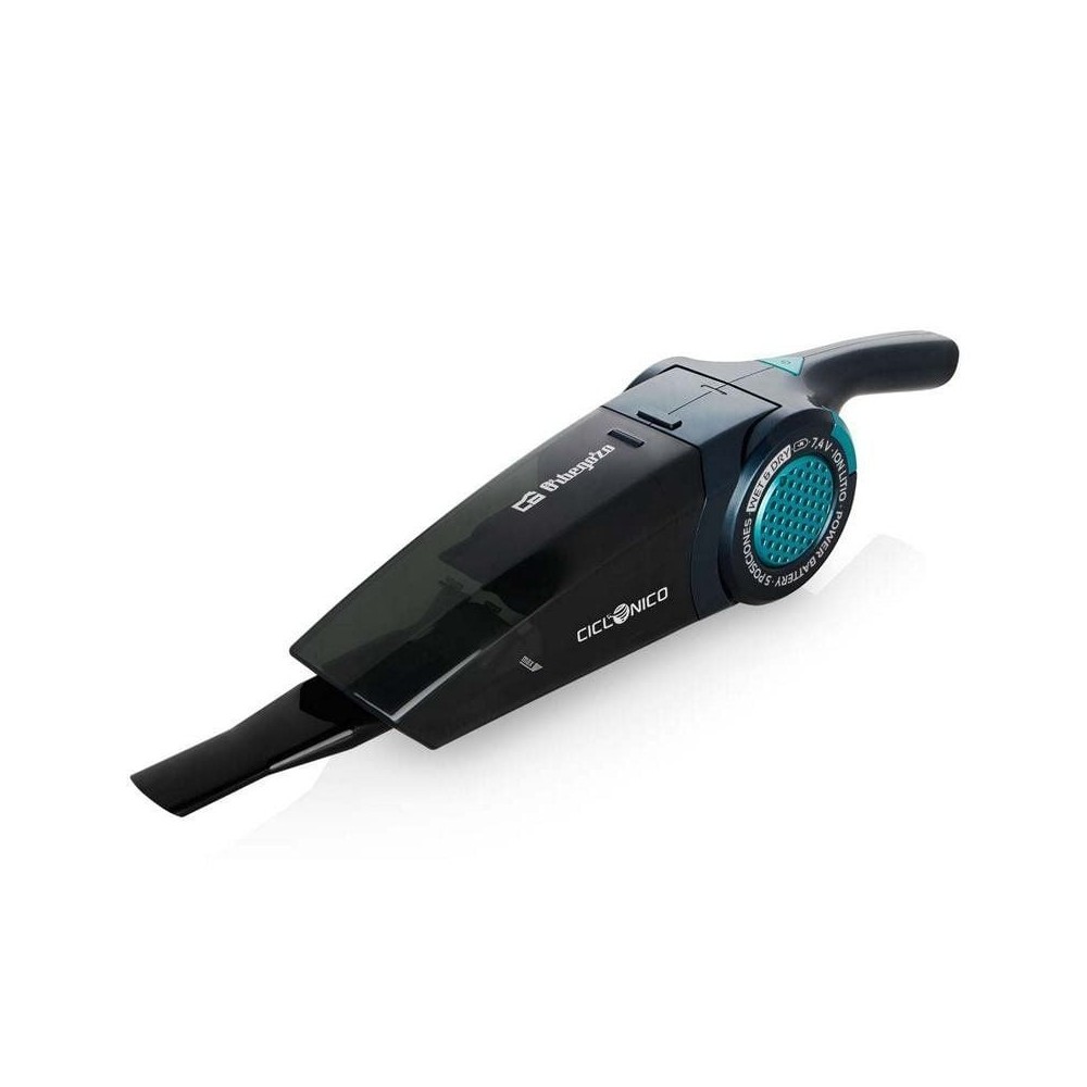 Aspirador de Mano con batería Orbegozo AP 1500/ 7.4V/ 400ml/ Autonomía 20 Min