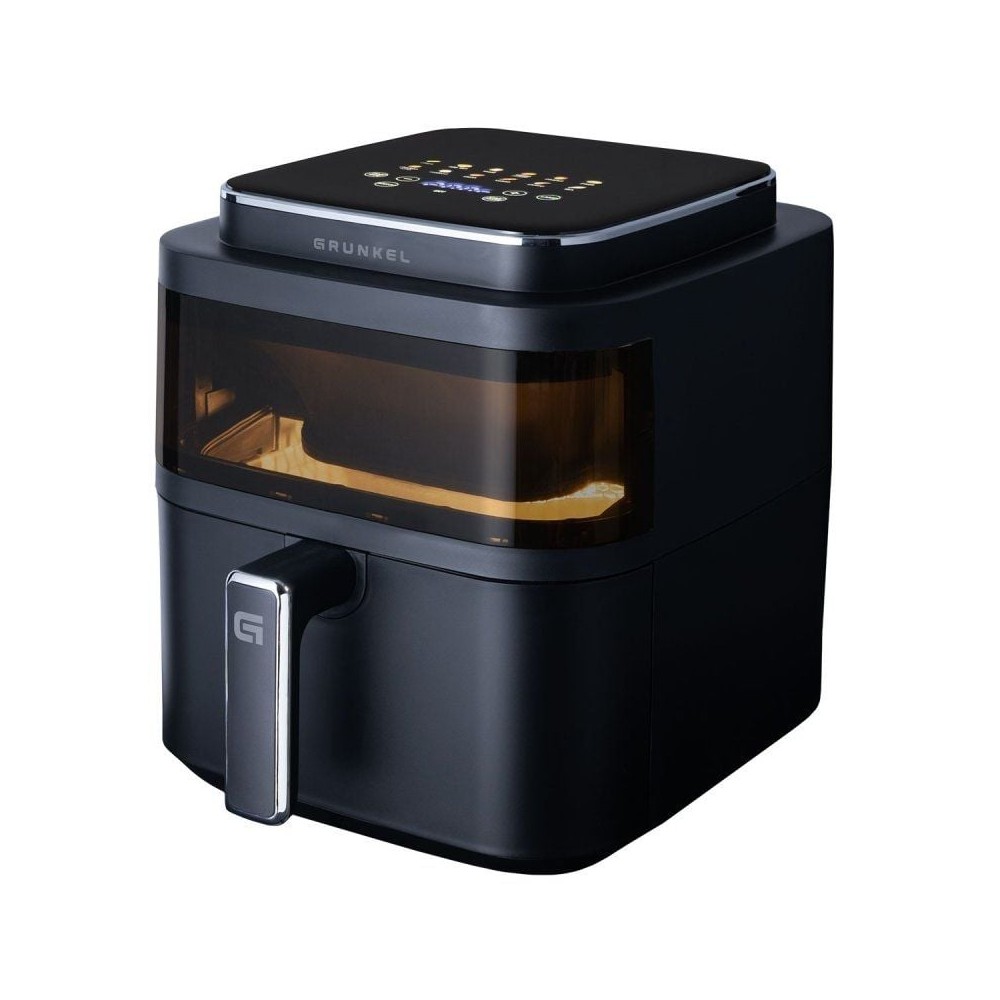 Freidora por Aire Airfryer / Sin Aceite Grunkel Black Light Fryer/ 1400W/ Capacidad 6L