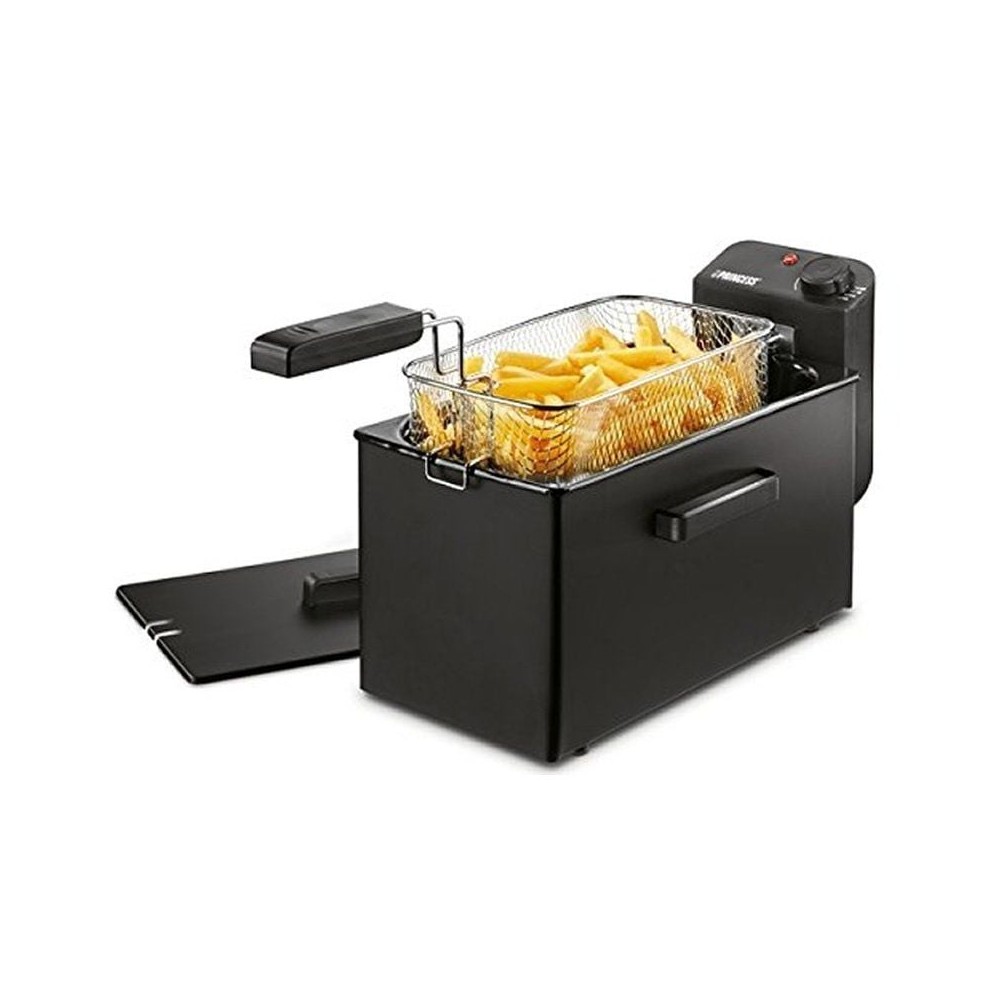 Freidora Princess Black Flyer 182727/ 2000W/ Capacidad 3L