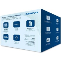 Altavoz con Bluetooth Daewoo Karaoke DW3008/ 15W/ 1.0